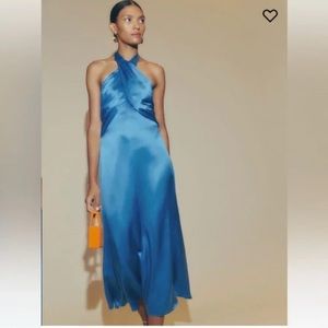 NWT Reformation Maddison silk dress